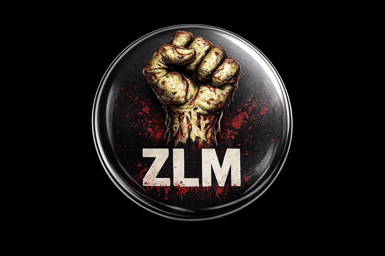 ZLM Zombie Lives Matter pin — Dead in Committee